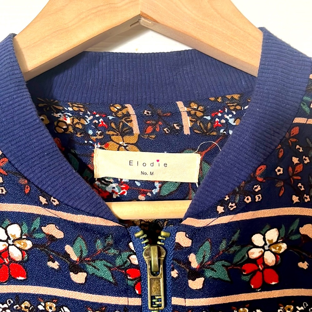 Cute Printed Bomber Jacket - Picture 2 of 5
